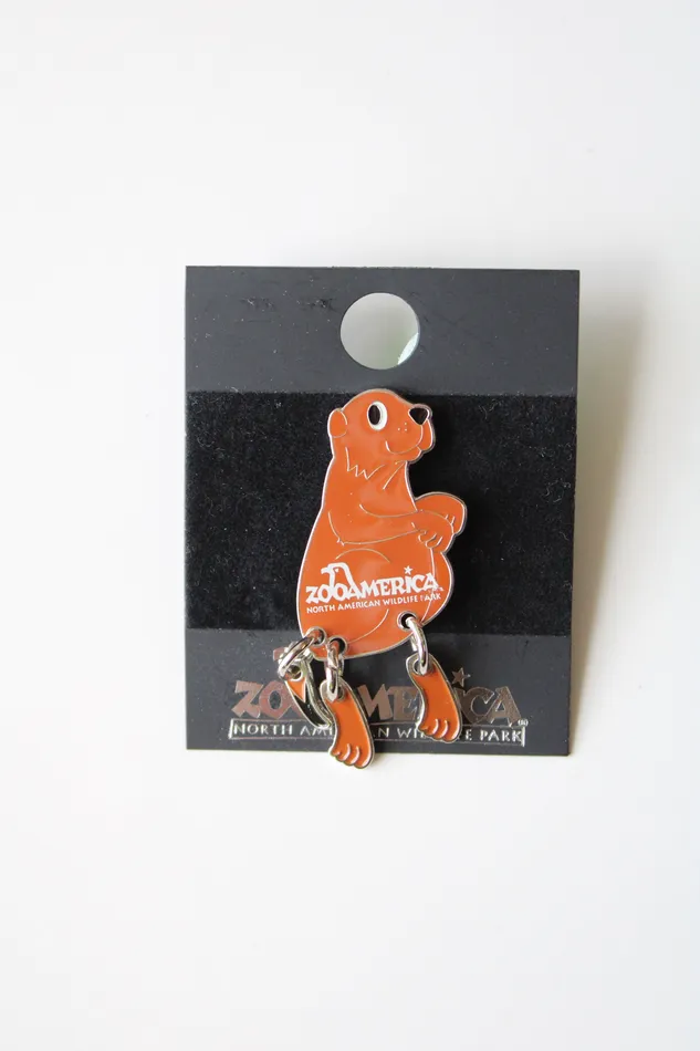 Earrings NEW Zoo America Prairie Dog Pin Jubilee Thrift
