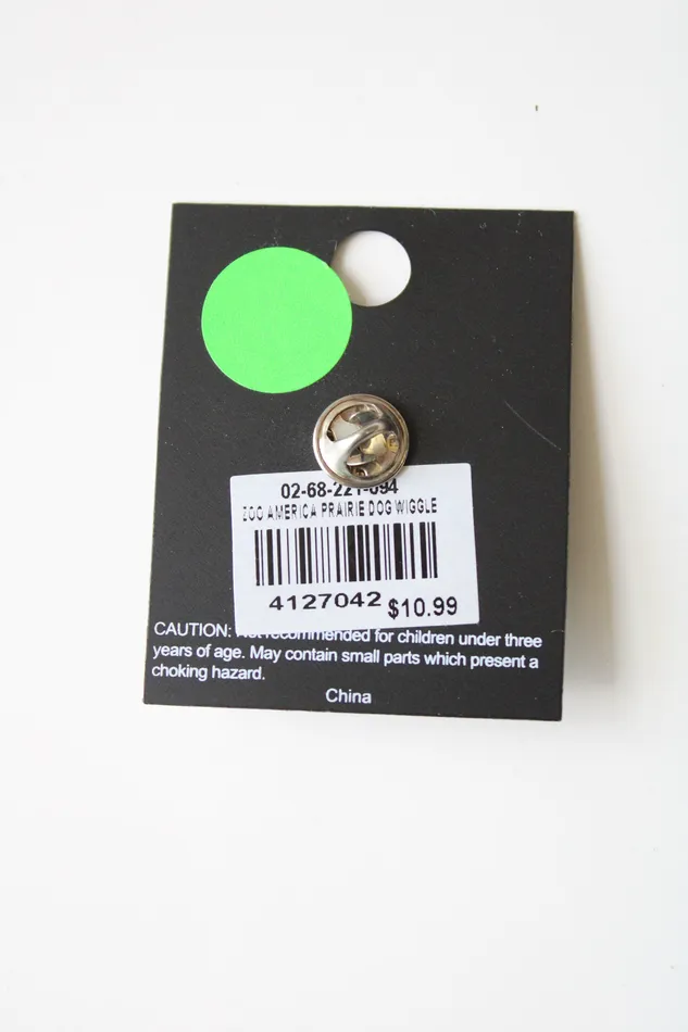 Earrings NEW Zoo America Prairie Dog Pin Jubilee Thrift