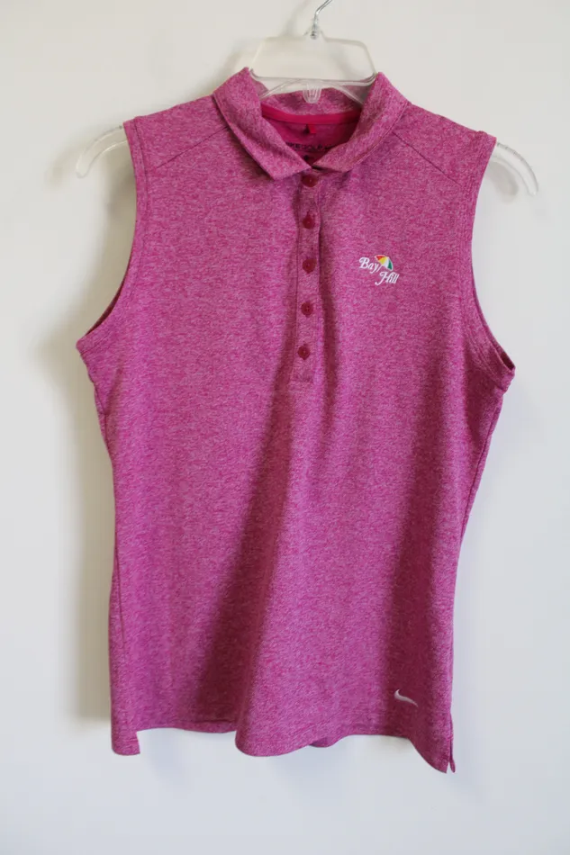 Earrings Nike Nike Golf DriFit Bay Fill Pink Polo Tank M