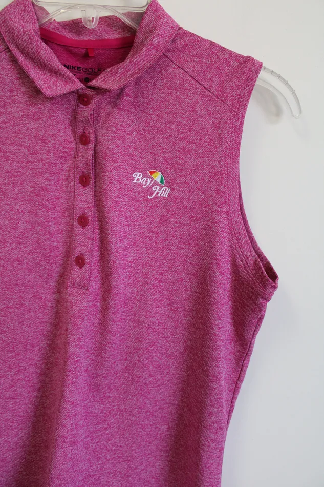 Earrings Nike Nike Golf DriFit Bay Fill Pink Polo Tank M