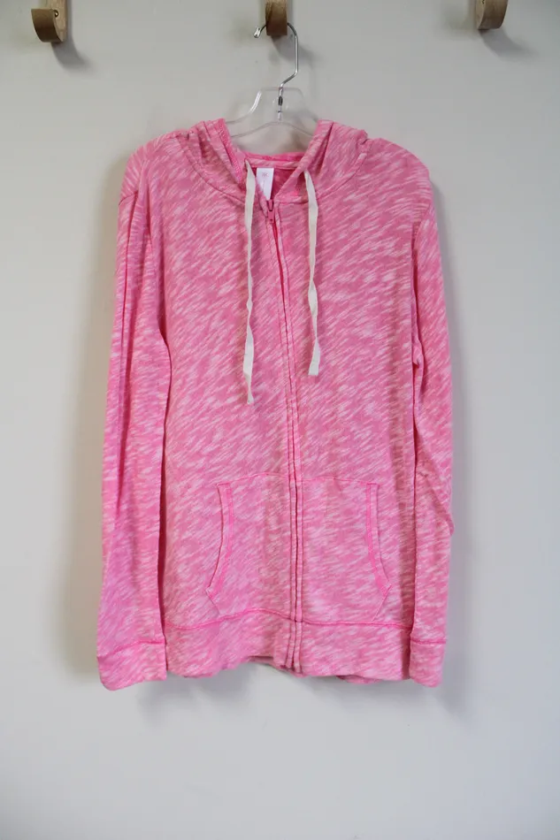 Earrings No Boundaries No Boundaries Neon Pink Lightweight Hoodie M 79