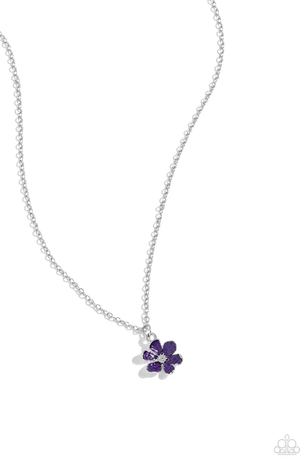 Earrings Paparazzi Accessories Cottage Retreat Purple