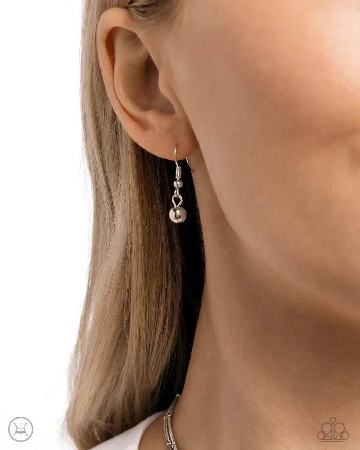 Earrings Paparazzi Accessories Teeming Teardrop Green