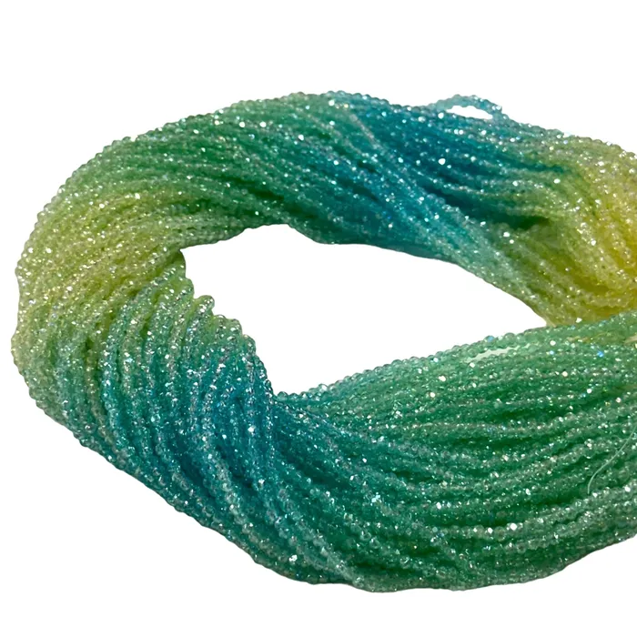 Earrings Peppy Beads 1mm Crystal rondelle beads strand 160 pcs PBC1C72 Earrings Peppy Beads 1mm Crystal rondelle beads strand 160 pcs PBC1C72