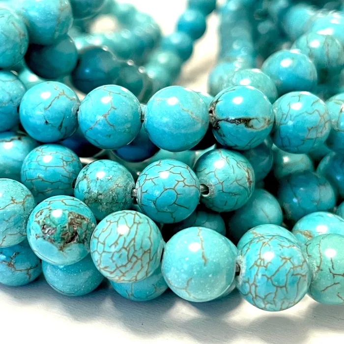 Earrings Peppy Beads Genuine Turquoise Beads 8mm Smooth Round 47 Beads Natural Turquoise Beads Earrings Peppy Beads Genuine Turquoise Beads 8mm Smooth Round 47 Beads Natural Turquoise Beads