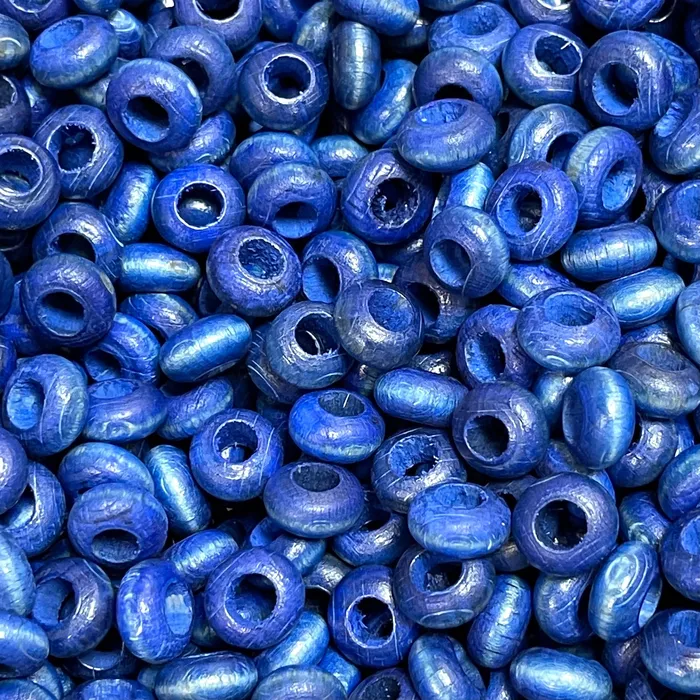 Earrings Peppy Beads Large Hole Wooden Rondelle Beads 13x7mm 20 Pieces in a pack Earrings Peppy Beads Large Hole Wooden Rondelle Beads 13x7mm 20 Pieces in a pack