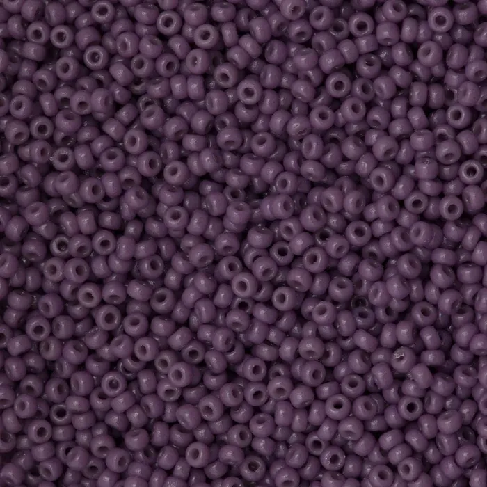 Earrings Peppy Beads Miyuki Seed Beads 150 Duracoat Opaque Dark Orchid 4489