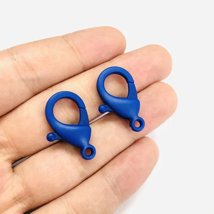 Earrings Peppy Beads Royal Blue Lobster Clasps Acrylic Clasp Eye Glass Holder Clasp Phone Chain Clasp 5 pcs in a pack Earrings Peppy Beads Royal Blue Lobster Clasps Acrylic Clasp Eye Glass Holder Clasp Phone Chain Clasp 5 pcs in a pack