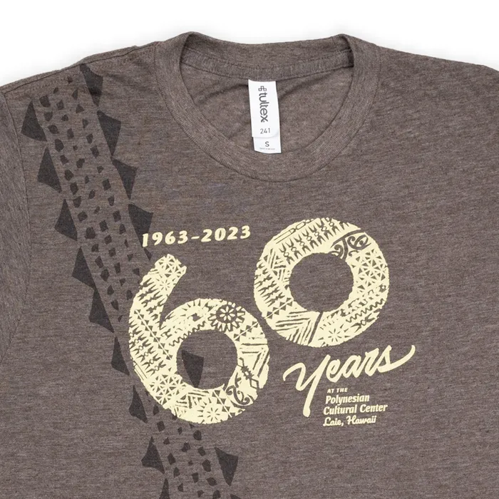 Earrings Polynesian Cultural Centers 60th AnniversaryTee Shirt Tattoo Brown GREATMOUNTAINWE