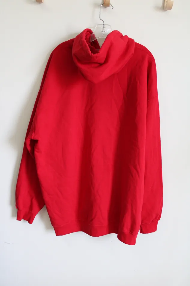 Earrings Port Company Port Company Lebanon Cedars Red Hoodie 3XL