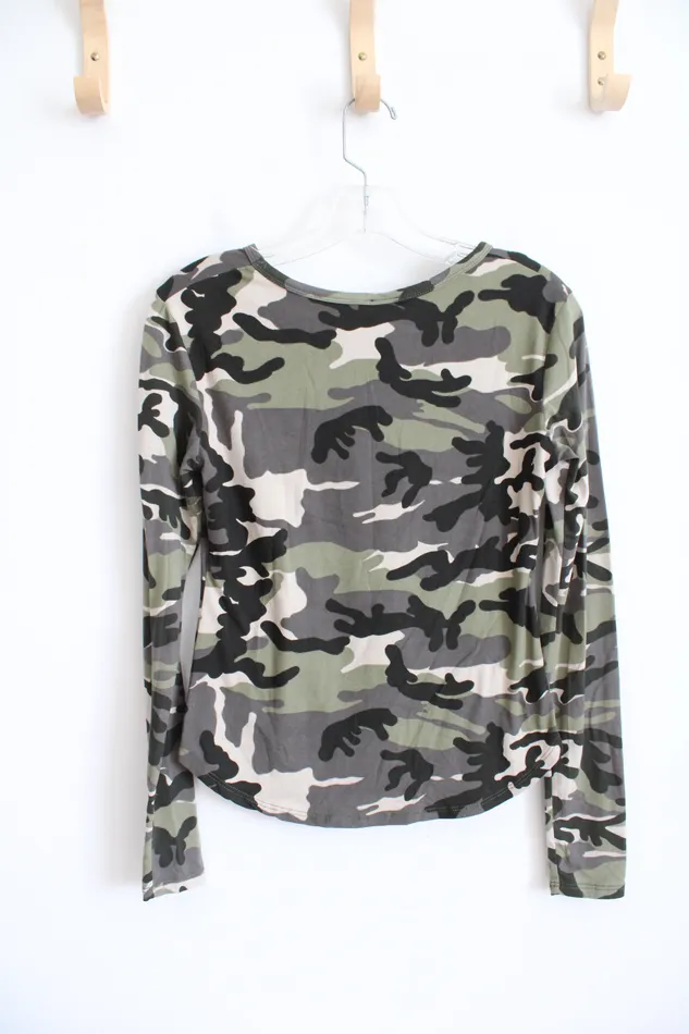 Earrings Rue21 Long Sleeved Camouflage Shirt S Rue 21