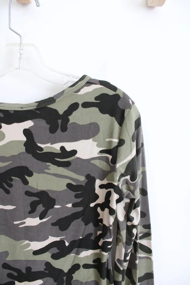 Earrings Rue21 Long Sleeved Camouflage Shirt S Rue 21