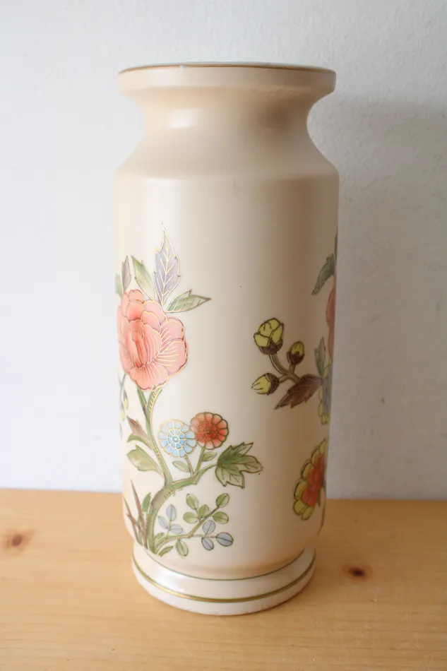 Earrings Sadek Andrea By Sadek Made In Japan Porcelain Peony Floral Vase 115