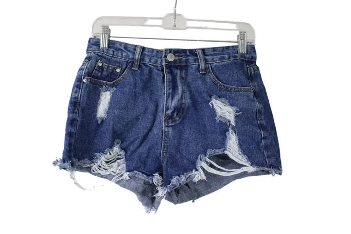 Earrings Shein Pudor Jeans Distressed Shorts M Shein