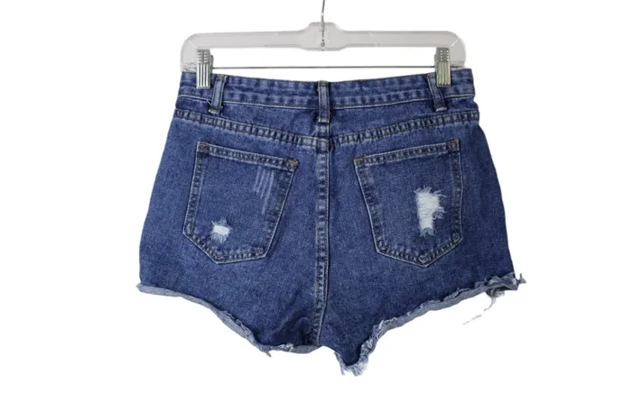 Earrings Shein Pudor Jeans Distressed Shorts M Shein