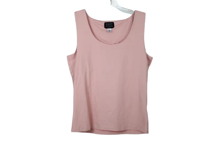 Earrings Simply Styled Simply Styled Pink Microfiber Tank L