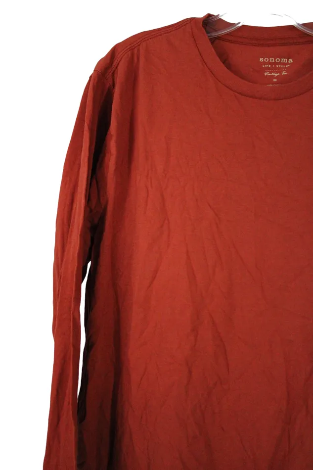 Earrings Sonoma Sonoma Vintage Tee Orange Shirt M