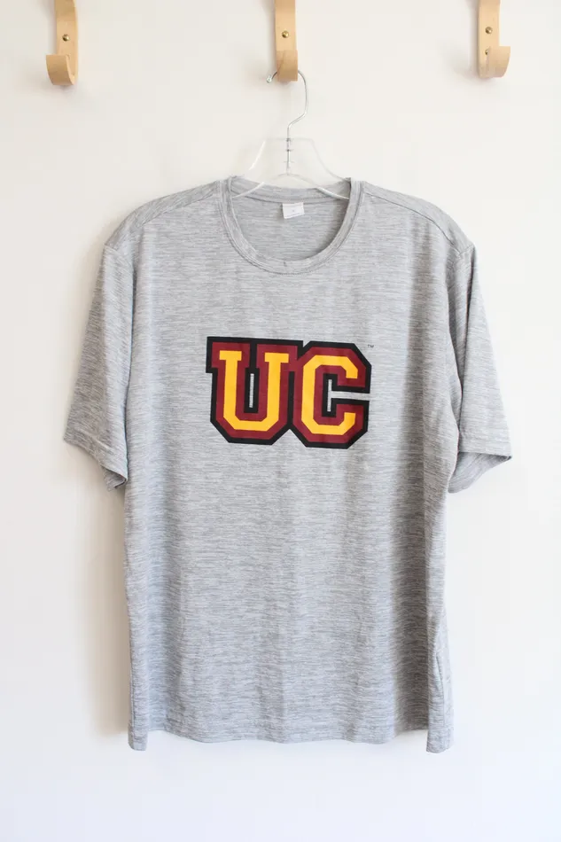 Earrings SportTek SportTek Gray UC Shirt M