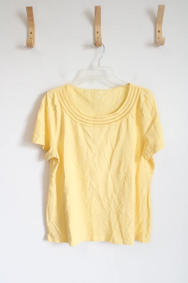 Earrings Talbots Yellow Tee XL Talbots