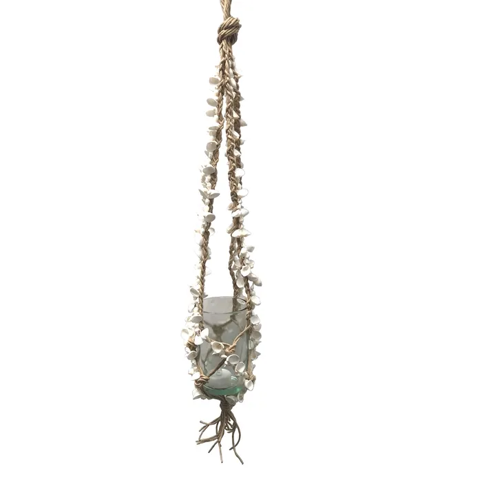 Earrings THEBEACHCOMBER Beachcombers Rope Shell Hanging Planter