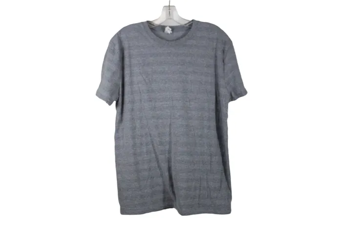 Earrings Threadfast Apparel Gray Striped Shirt L Threadfast