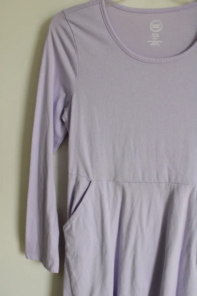 Earrings Wonder Nation Wonder Nation Purple Dress Youth XL 1416