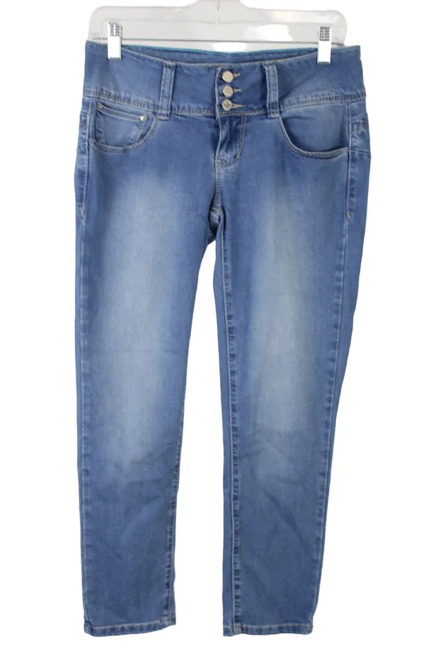 Earrings YMI YMI Ankle Capri Jeans 9