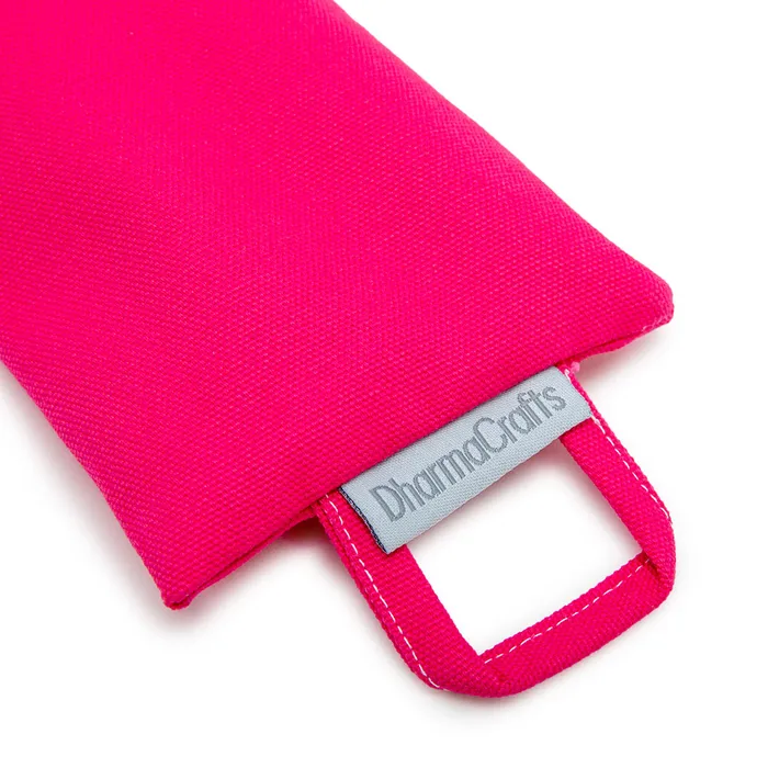 Eco Organic Eye Pillow in Bright Pink DharmaCrafts Earrings