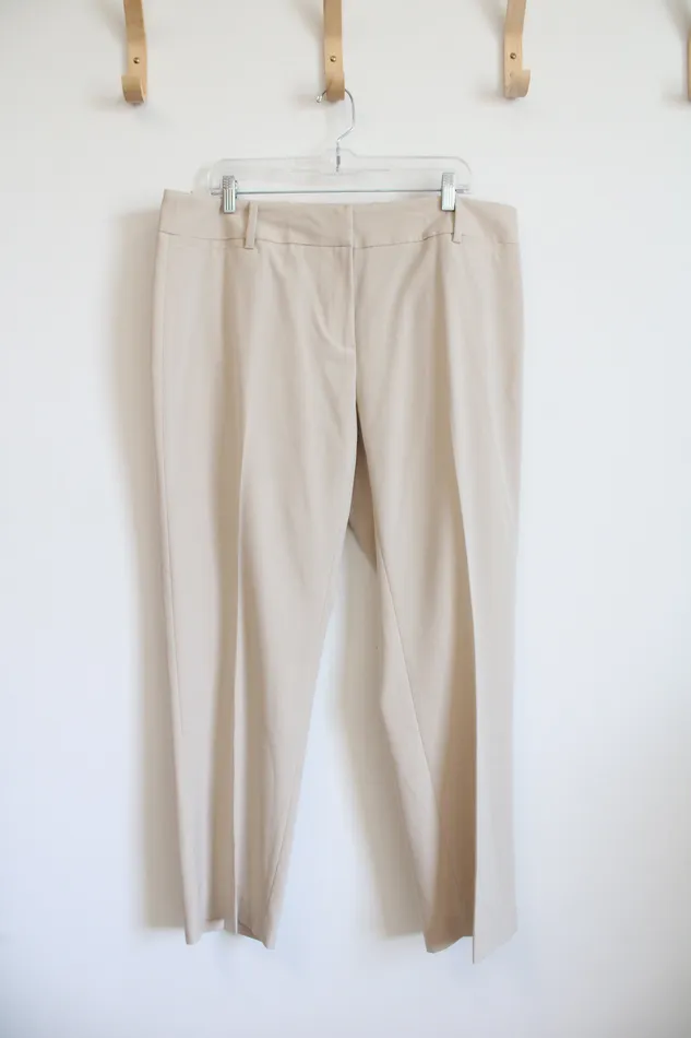 Emaline Cream Dress Pants 16 Emaline Earrings