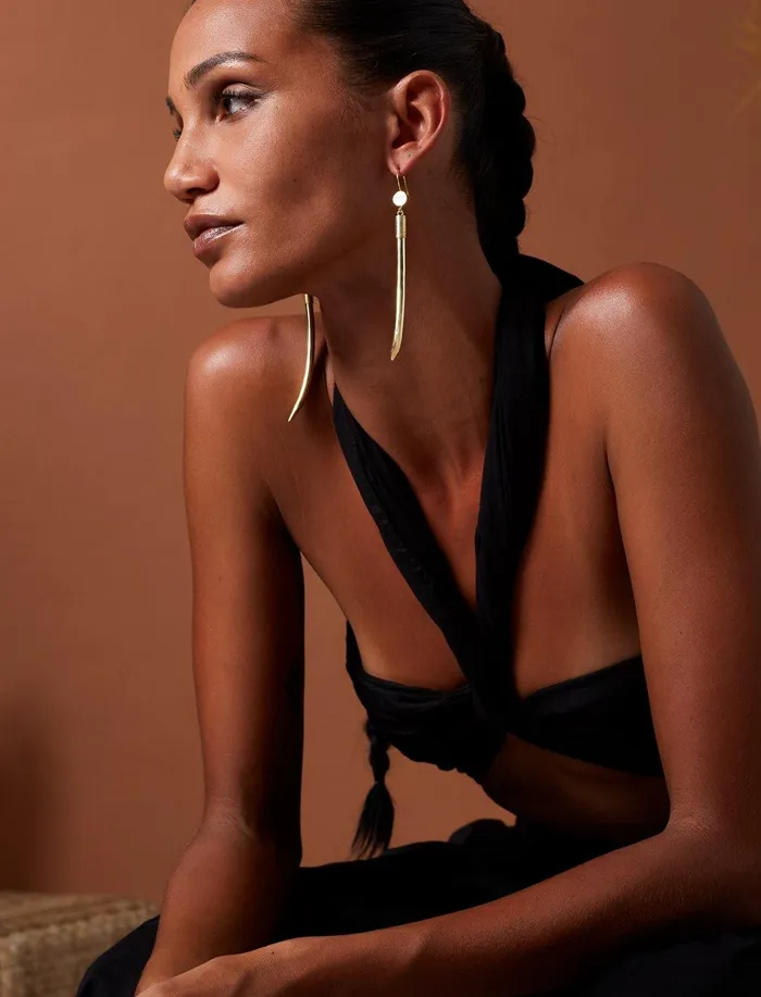 Erika Pea Earrings Claw Earrings