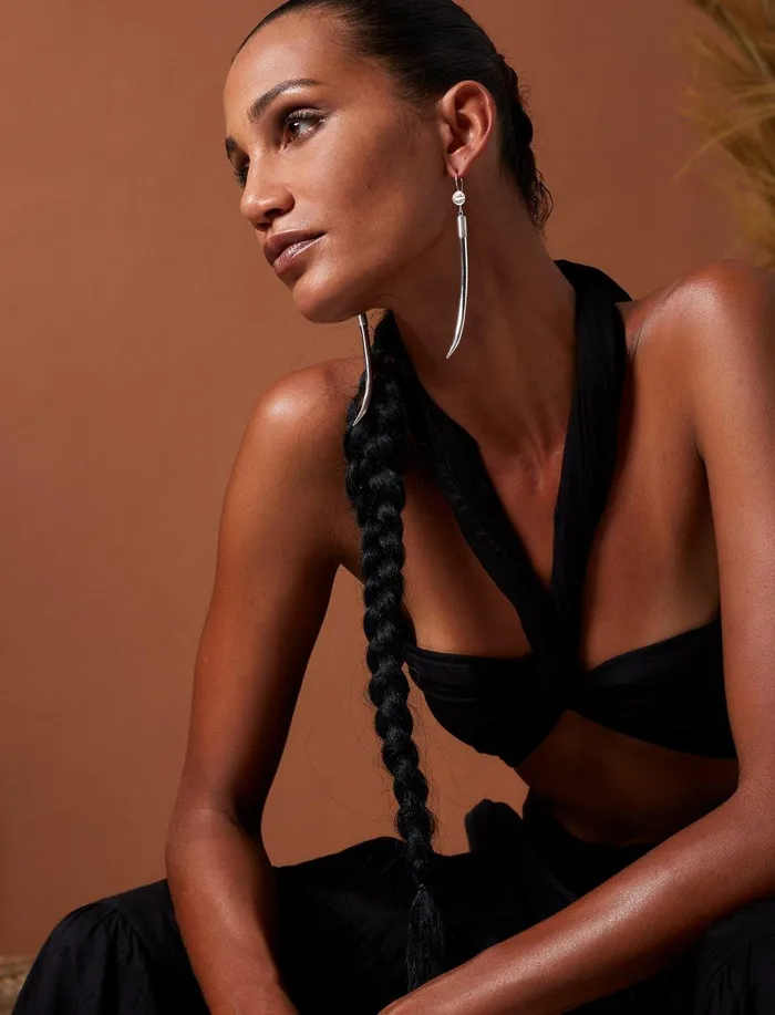 Erika Pea Earrings Claw Earrings