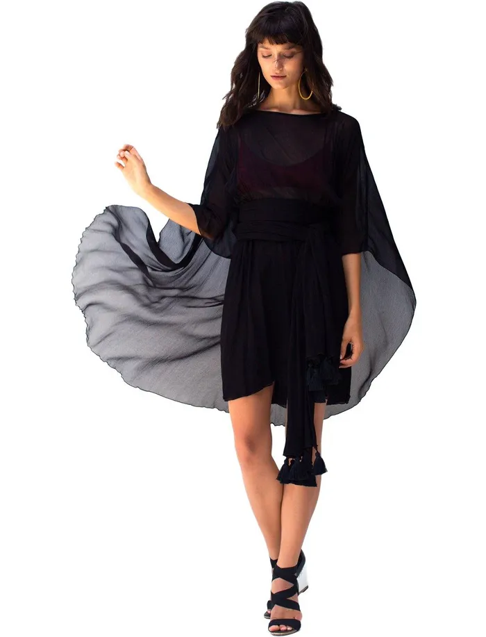Erika Pea Earrings DIANA GODDESS SHORT DRESS Erika Pea Earrings DIANA GODDESS SHORT DRESS