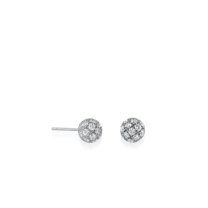 Essence Diamond Ball Earrings John Atencio Earrings