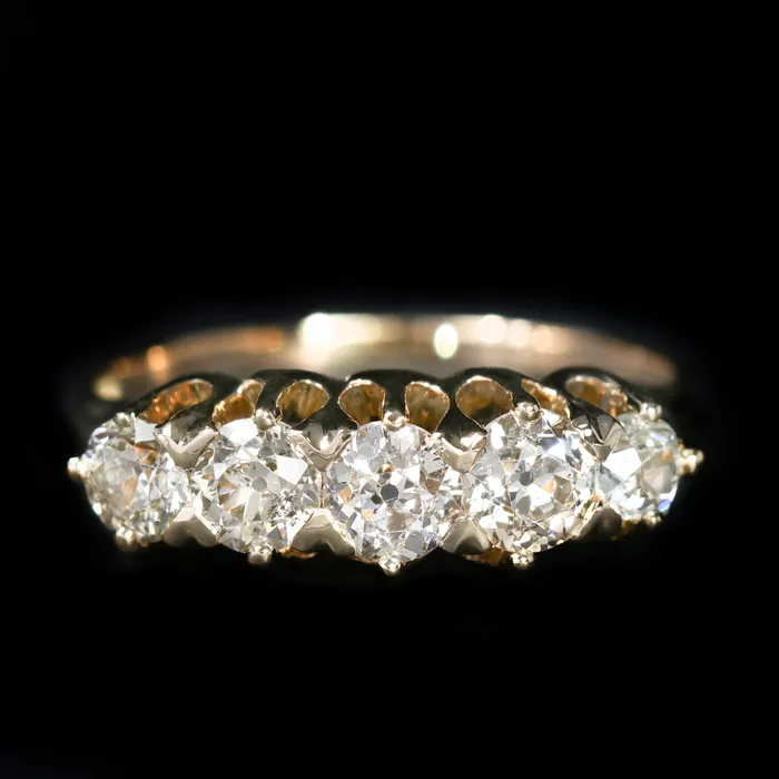 Estate 110 CTW Old Mine Cut Old European Cut Diamond Ring Jacob K Jewelry Rings Estate 110 CTW Old Mine Cut Old European Cut Diamond Ring Jacob K Jewelry Rings