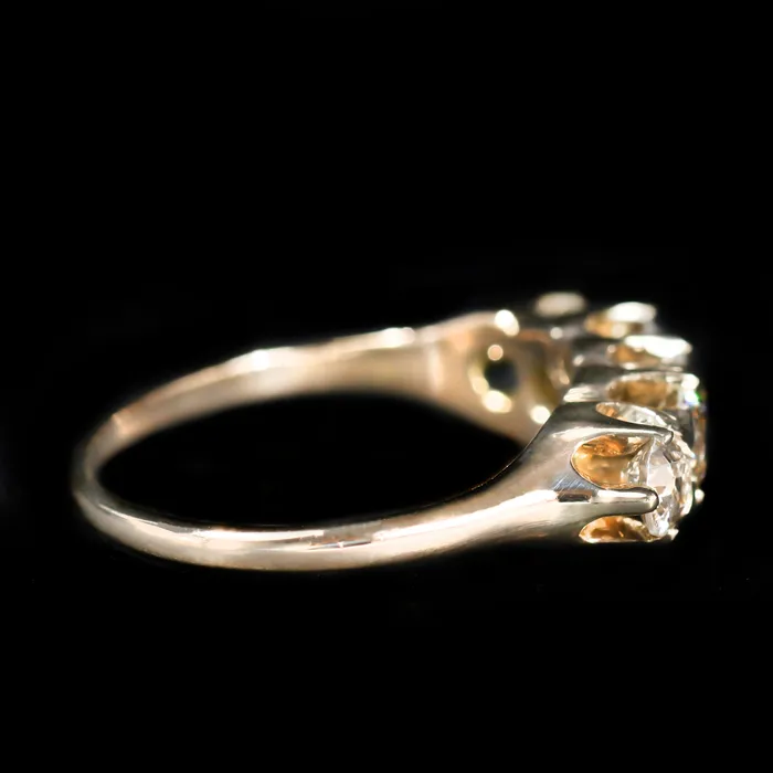 Estate 110 CTW Old Mine Cut Old European Cut Diamond Ring Jacob K Jewelry Rings