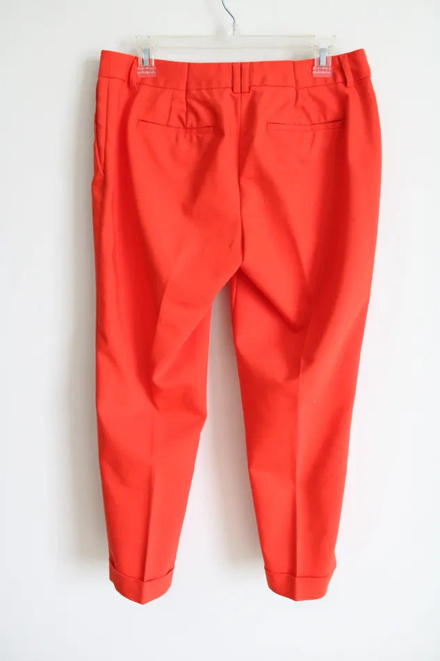 Express Earrings Express Editor Red Chino Pant 10