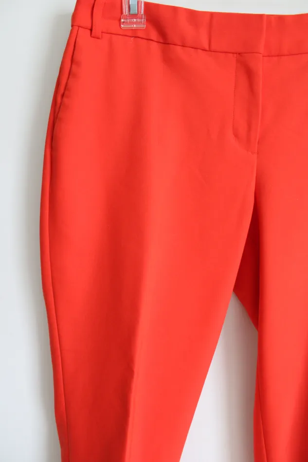 Express Earrings Express Editor Red Chino Pant 10