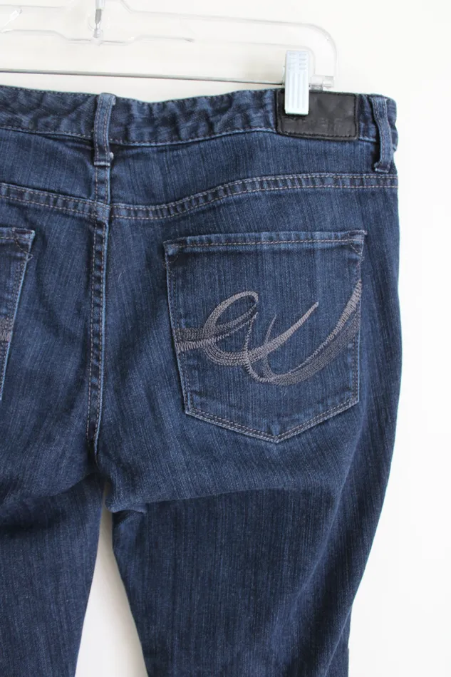 Express Jeans Stella Boot Leg Jeans 10 Express Earrings