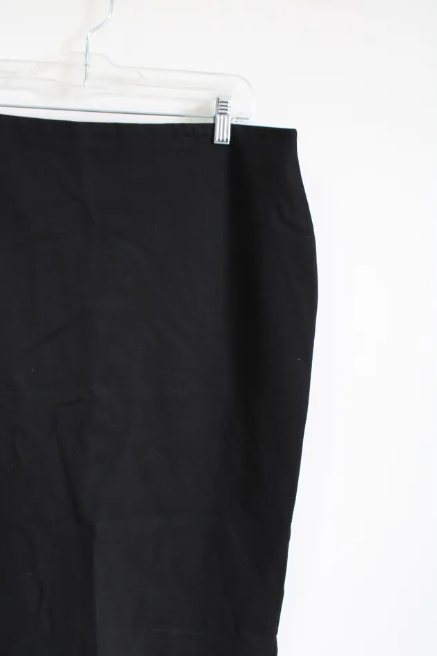 Express Rings NEW Express High Rise Black Stretch Pencil Skirt L
