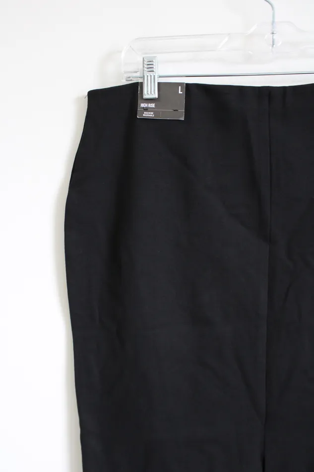 Express Rings NEW Express High Rise Black Stretch Pencil Skirt L