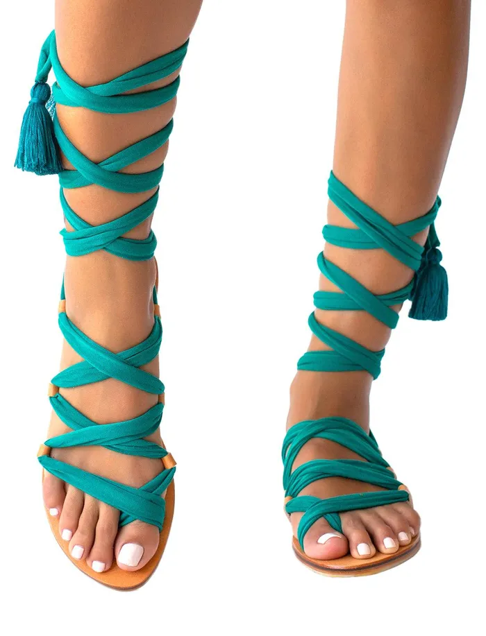 Fabiola Sandals Erika Pea Earrings Fabiola Sandals Erika Pea Earrings