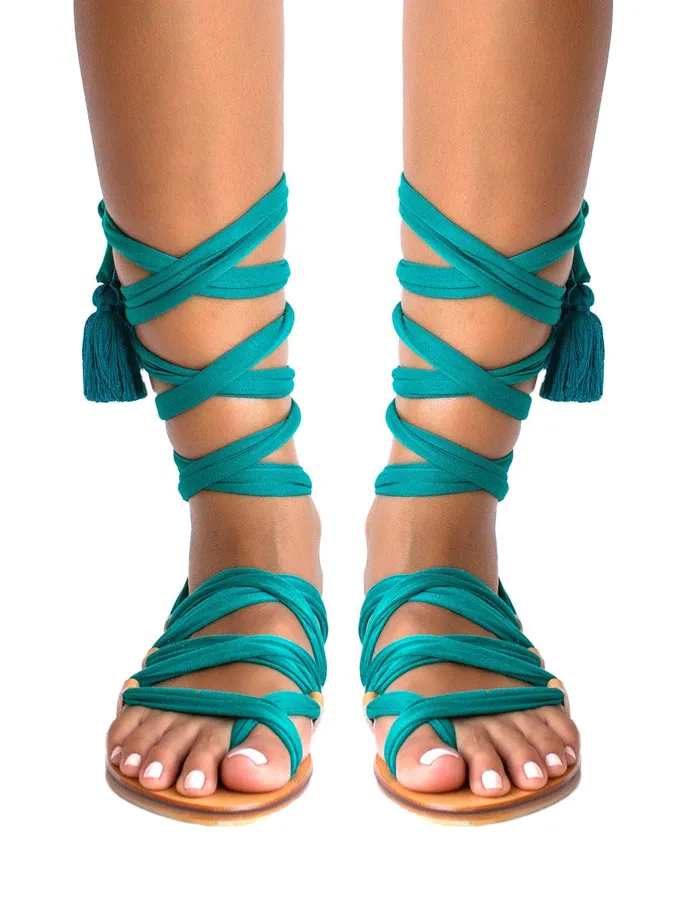 Fabiola Sandals Erika Pea Earrings Fabiola Sandals Erika Pea Earrings