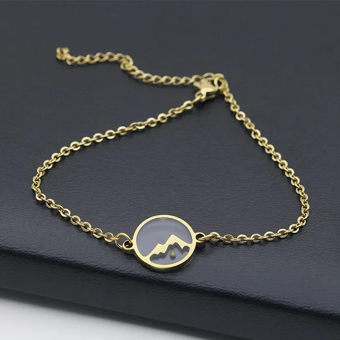 Faith Can Move Mountains Mustard Seed Christian Charm Bracelet Lords Guidance Bracelets