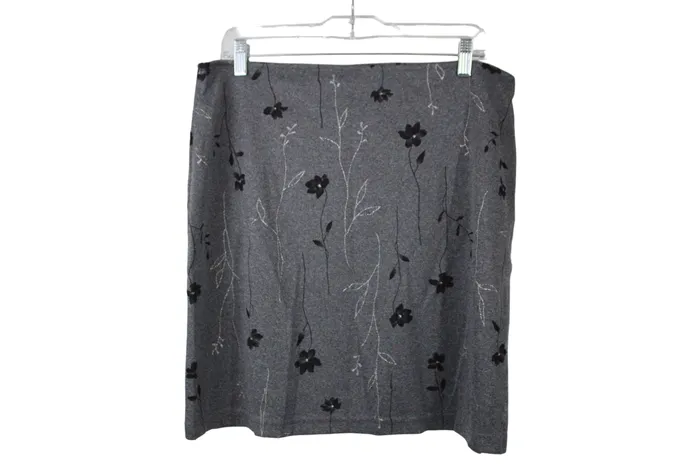 Fashion Bug Gray Skirt XL Fashion Bug Earrings