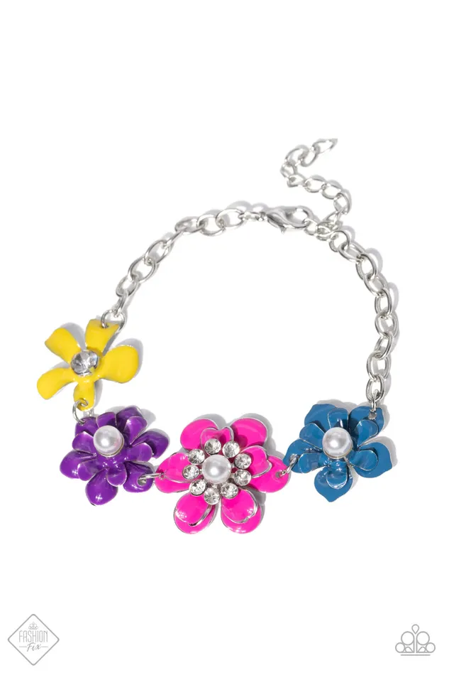 Flower Patch Fantasy Multi Paparazzi Accessories Earrings