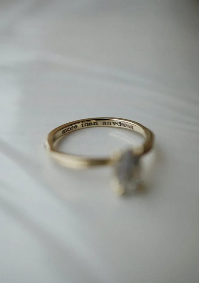 Foe Dear Earrings Engraving