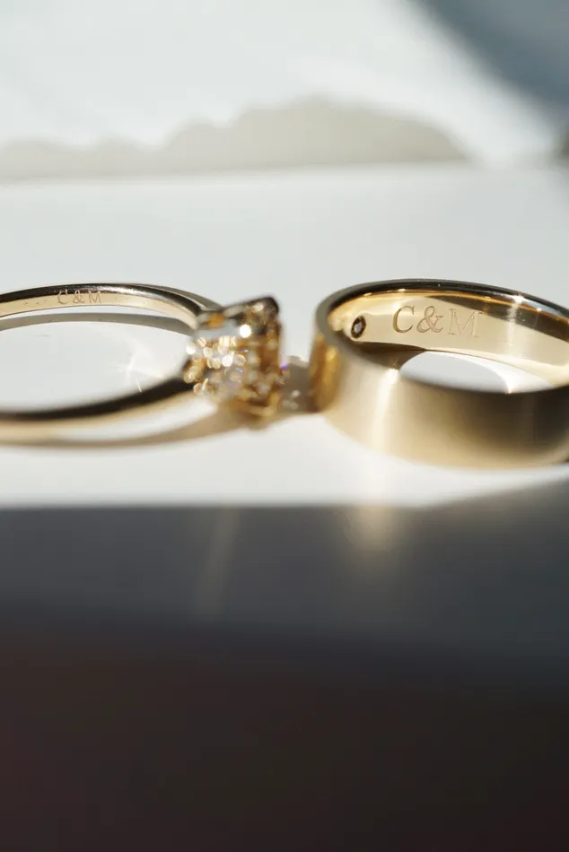 Foe Dear Earrings Engraving