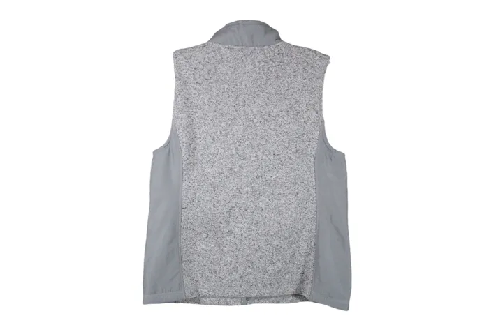 GH Bass Co Earrings GH Bass Co Gray Zip Up Vest M
