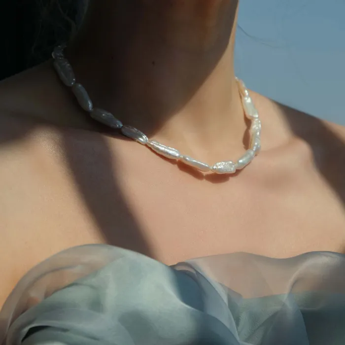 Galatea Pearl Collar COMMON ERA Earrings