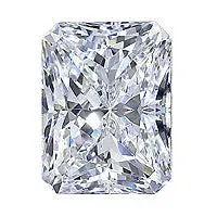 GemFind Earrings 183 Carat Radiant Lab Grown Diamond